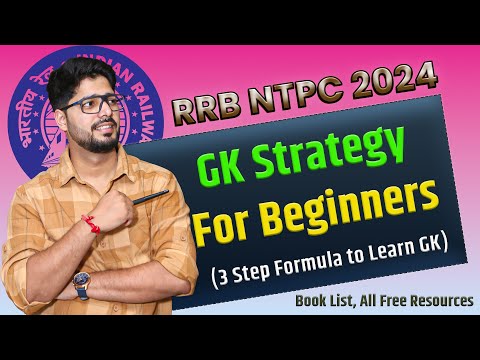 3 Golden Rules to Learn GK 🔥GK strategy For RRB NTPC 2024