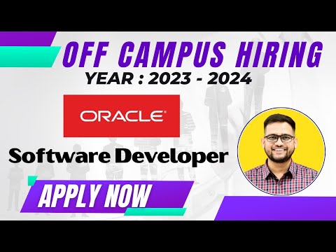 Oracle off campus hiring 2023 | Oracle hiring for freshers | Oracle 2023 #Oracle