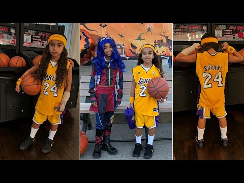 Rob Kardashian's Daughter Dream Dressed up as Kobe Bryant For Halloween