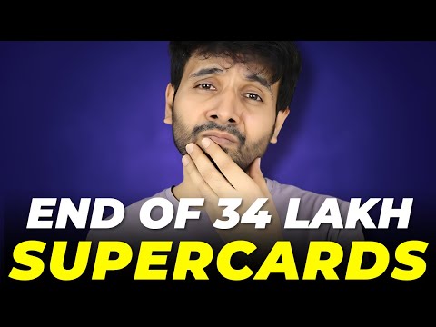 BIG BREAKING: End of 34 Lakh SuperCard Credit Cards | END OF ERA