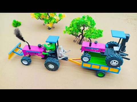 diytractor making modern farming cultivator machine creative science project @Acrofter1