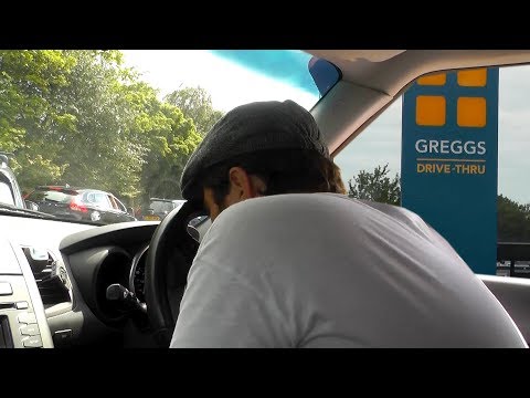 Trying The New Greggs Drive Thru