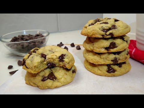 CHEWY Chocolate Chip Cookies | Grandma's Recipe | NO CHILL Needed