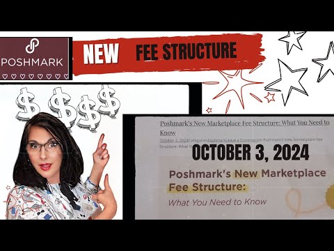 Poshmark's new fee structure is beginning October 3, 2024. Will this hurt resellers?