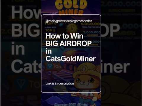 HOW TO PLAY CatsGold Miner on Telegram – Step-by-Step Guide to Earning Free Crypto! 🐱💸