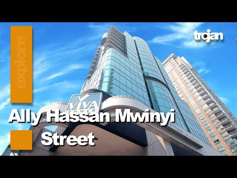 #EXPLOREWITHTROJAN : MEGA CHANGES ALONG ALI HASSAN MWINYI STREET : IT'S NOT NEW YORK