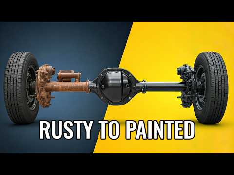 Clean up a Dirty Rear! - Repainting a Rusty Rear Axle on a 1980 Trans Am