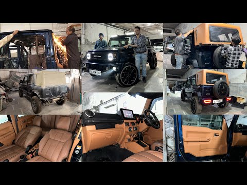 Jimny Converted G-Wagon Brabus 2024 | Jimny Modifed 2024 | Jimny Modification | First In India 🇮🇳