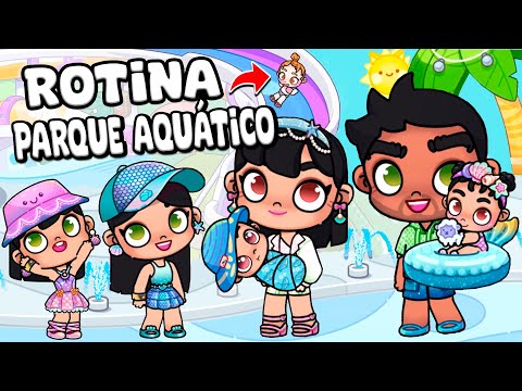 ROTINA PARQUE AQUÁTICO | AVATAR WORLD ROTINAS E HISTÓRIAS