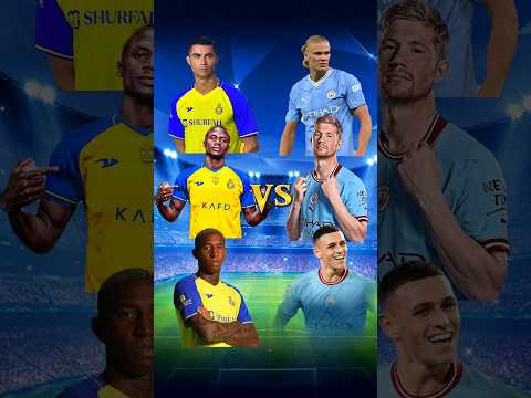 Al-nassr player Vs Manchester City F.C 💥💥🔥 #shorts