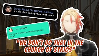 Freakiness Rivalry Between The Church of Syrios and Josuiji ✦ HOLOSTARS EN ✦ TEMPUS