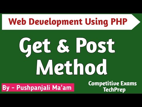 Lec - 1.13 Get & Post Method in PHP in Hindi