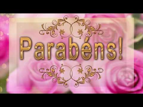 💐Parabéns! Felicidades para você!💐4K Animação musical💐