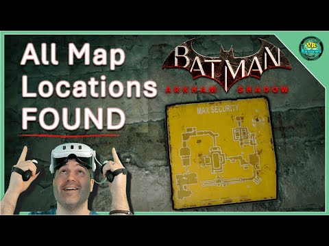 Batman: Arkham Shadow Map Walkthrough. Rat Maps Guide in Batman: Arkham Shadow for Meta Quest 3/3S