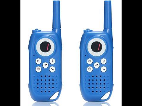 toy walkie talkie for kids more than 5 years old, 3 channels, easy to use, keep safe and connection