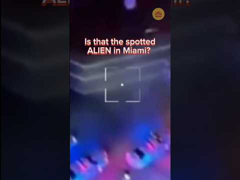 OMG! Is that Alien in Miami? #shorts #alien #miami #florida