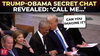 'Let's find a quiet place…': Trump-Obama chat at Carter funeral revealed; Harris' stare goes viral