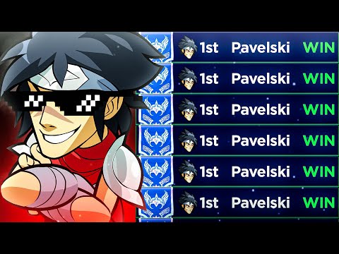 I Won EVERY Game with the WEAKEST Legend in Brawlhalla