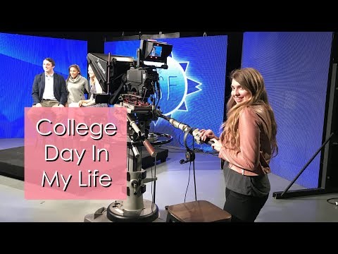 Day in the Life of a Film/Journalism Major // College Day in my Life Vlog