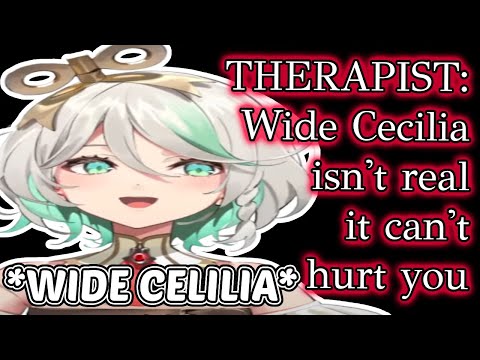 WIDE Cecilia is SUPER CUTE... 【HololiveEN | Cecilia Immergreen】