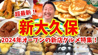 【新大久保】最新グルメ攻略ガイド（バター塩パンたい焼きやカンジャンケジャンなど食べ歩き）