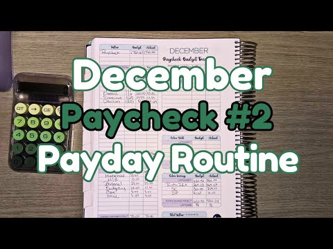 $1755 Payday Routine | Roth IRA $7K Max Out | #budgetwithme #savings #budget #payday #trending