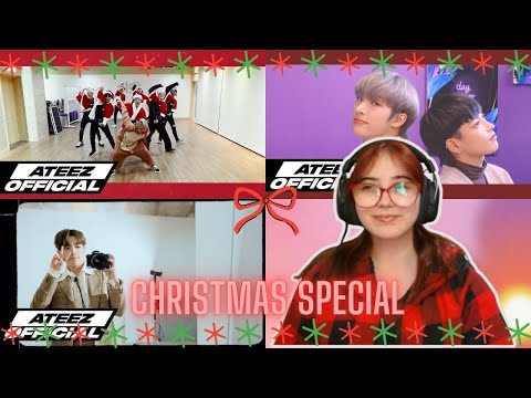 ATEEZ | Christmas Special: "Pirate King" + "The Letter" + "Hongjoong - Last Christmas" | Reaction