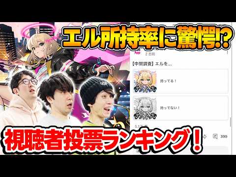 【視聴者アンケート】みんなは新春ガチャでエルを引けた!? 視聴者投票ランキング！【モンスト】