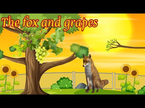 The fox and the grapes | Urdu cartoon story |Urdu kahaniyaan | Moral Story