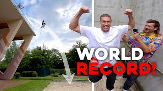 10M FrontFlip & MORE!! PURE INSANITY w/ Freerunning Schlappen