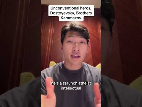 Unconventional hero’s, Dostoyevsky, Brothers Karamazov (Part 1) #philosophy. Full video forthcoming!