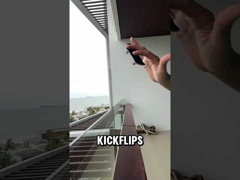 How to Ninja Kickflip Fingerboard 🫡 #techdeck #fingerboard