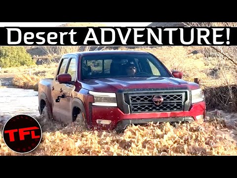 I Take The New Nissan Frontier On an Epic Overland Adventure! 130 Miles on The Mojave Trail