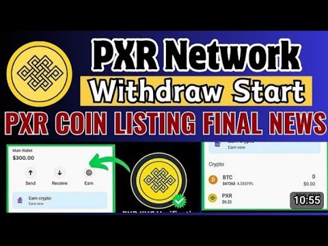 PXR Big update PXR Final listing🔥🔥||How to transfar coin on PXR Base wallet || Big Update