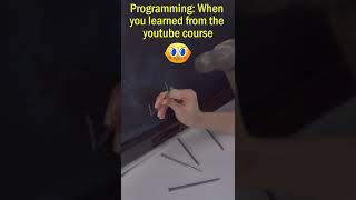 The Funniest Meme Yet: When You Learned Programming from a Youtube Course!