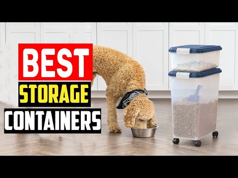 ✅Top 5 Best Storage Containers To Safely Store Your Dog’s Food