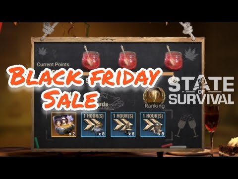 Black Friday Sale event @StateofSurvivalOfficial(english subtitles)