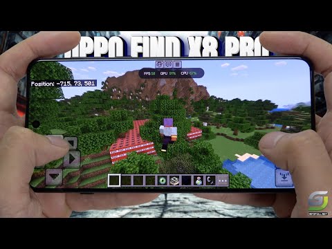 Oppo Find X8 Pro test game MineCraft | Dimensity 9400