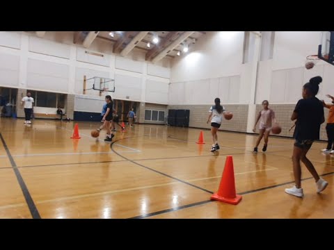 Basketball girls and boys practice and workouts