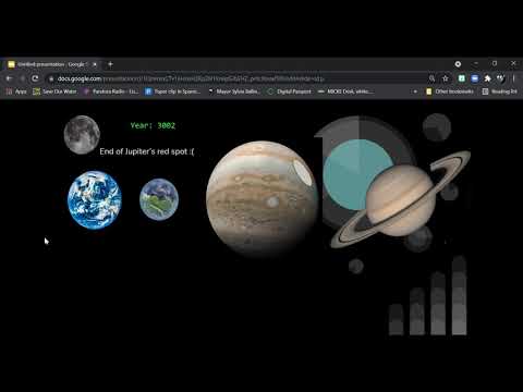 Th future of solar system (TFOSS V1)