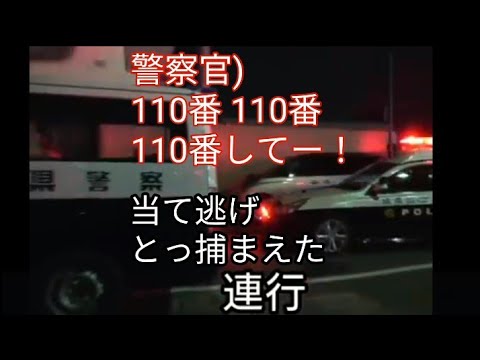 警察官「110番して110番110番」当て逃げ