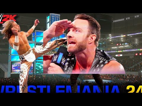 WWE 2K24 SHAWN MICHAELS VS. LA KNIGHT #wwe #2024 #sports