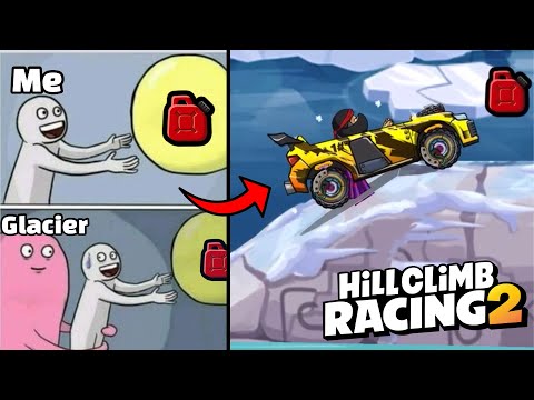 The reason why Racer Glacier is my favorite map 😍🥲 - Hill Climb Racing 2