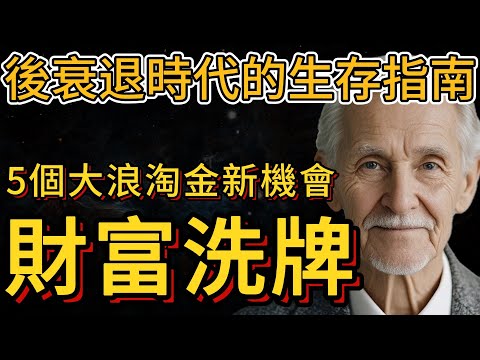 5個大浪淘金的新機會，後衰退時代的生存指南，帮你赢得财富洗牌