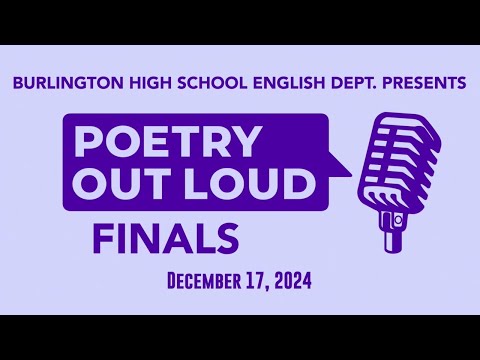 BHS English Dept. Presents: The Poetry Out Loud Finals 2024