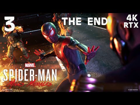 Marvel’s Spider-Man Miles Morales Walkthrough Gameplay Part 3 4K Ray Tracing PC No Commentary