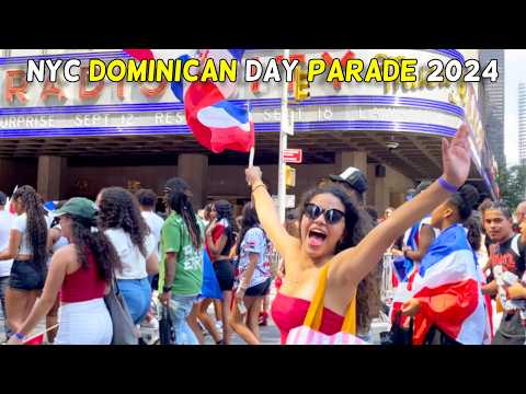 🗽 NYC DOMINICAN Day PARADE 2024 🇩🇴 Desfile DOMINICANO en Nueva York 2024 🇩🇴