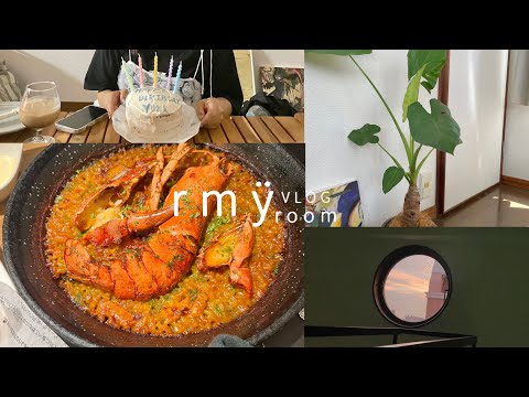 daily vlog| Celebrating my friend's birthday with Spanish food and senil cake 🥂| Oatmeal cookie🍪　