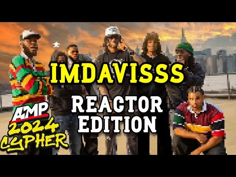 Youtubers & Streamers react to ImDavisss - AMP Cypher 2024