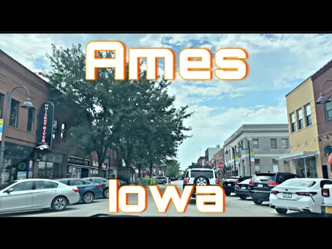 Ames, Iowa - City Tour & Drive Through